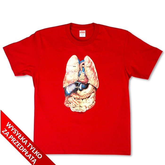 Koszulka męska Supreme t-shirt Guts Tee red