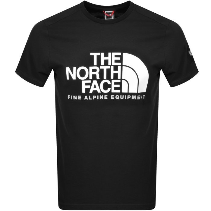 Koszulka męska The North Face t-shirt Fine Alp tnf black (NF0A4M6NJK31)