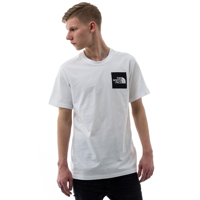 Koszulka męska The North Face t-shirt M Fine tnf white / tnf black (T0CEQ5LA9)