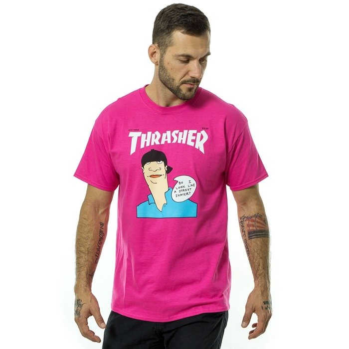 Koszulka męska Thrasher t-shirt Gonz Cover pink