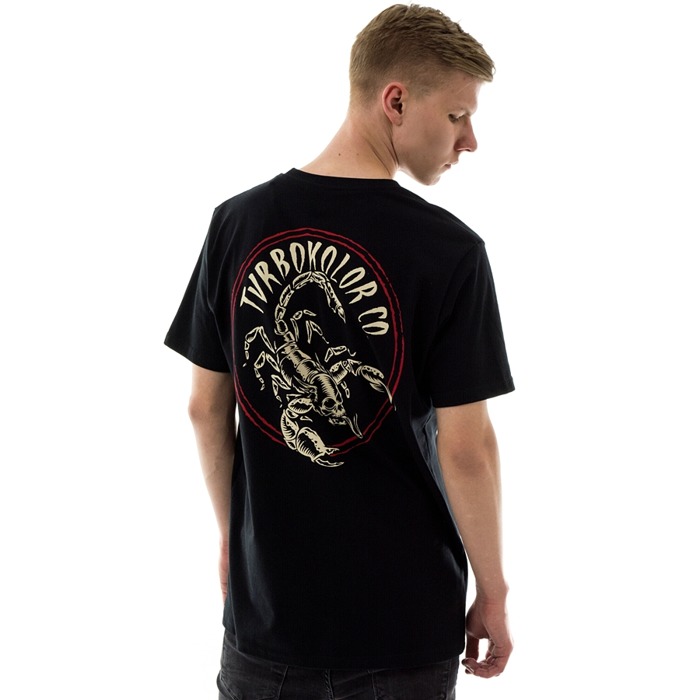 Koszulka męska Turbokolor t-shirt Scorpio black