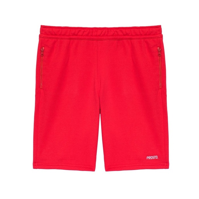 Krótkie spodnie męskie Prosto Klasyk shorts Malist red