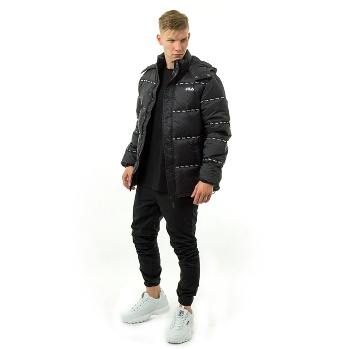 Kurtka zimowa męska FILA Tatsuji Puff Jacket black (687288-002)