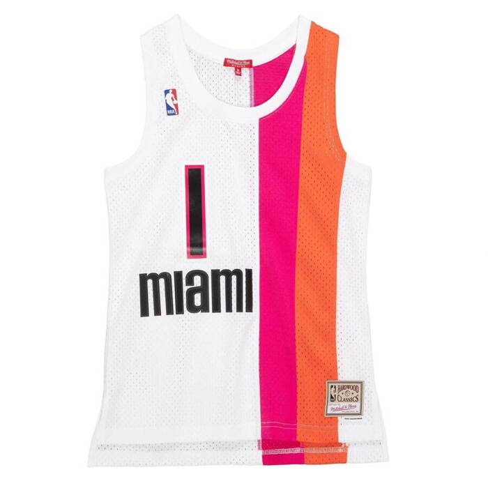 Mitchell and Ness koszulka koszykarska damska Women's Swingman Jersey HWC NBA Miami Heat Chris Bosh 2011-12 white