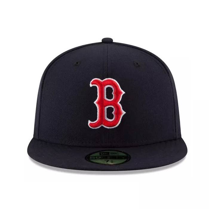 New Era Czapka z daszkiem fitted cap 59FIFTY Game Authentic Collection On-Field MLB Boston Red Sox navy