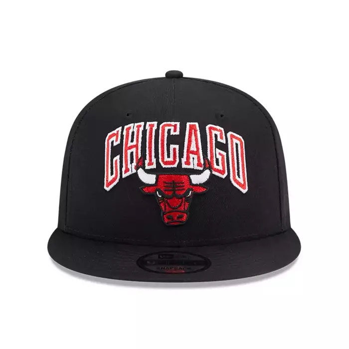 New Era czapka z daszkiem 9FIFTY Snapback NBA Patch Chicago Bulls black