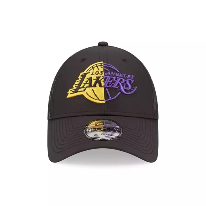 New Era czapka z daszkiem  9FORTY NBA Half Monogram Los Angeles Lakers black