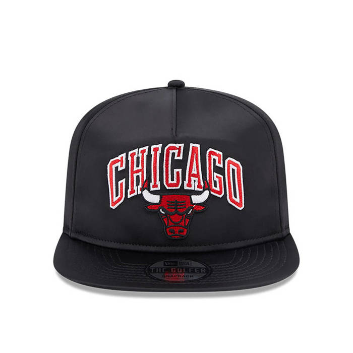 New Era czapka z daszkiem Snapback NBA Patch Retro Golfer Chicago Bulls black