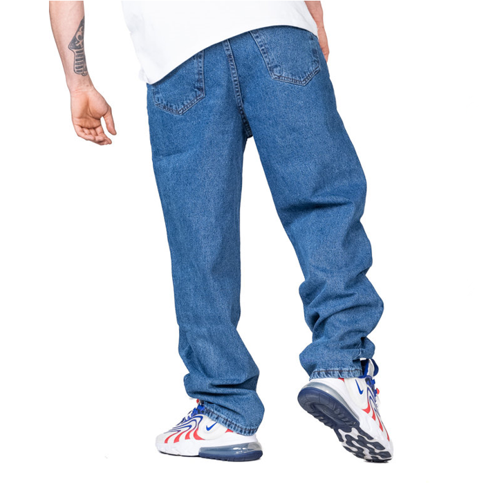 NewBadLine spodnie męskie Jeans Baggy 3739 blue 