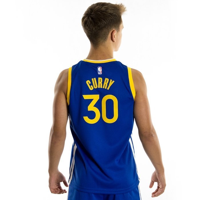 Nike Koszulka koszykarska NBA swingman jersey Icon Edition Golden State Warriors Stephen Curry blue (kolekcja młodzieżowa)