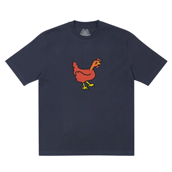 Palace Skateboards koszulka męska Clucking blue