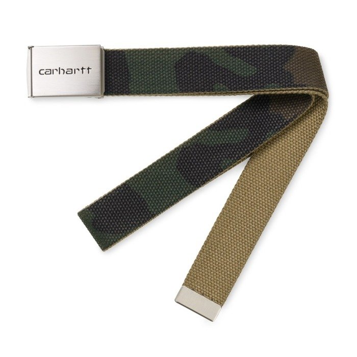 Pasek do spodni Carhartt WIP Clip Belt Chrome camo laurel