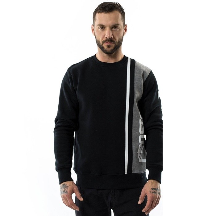 Prosto Klasyk Bluza męska  crewneck Voyager black