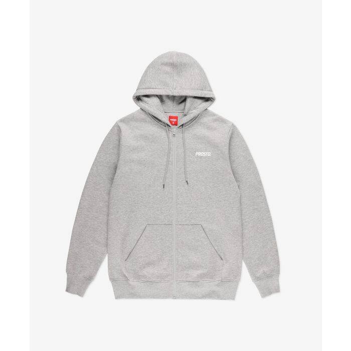 Prosto Klasyk Bluza męska  zip hoodie Rendot grey