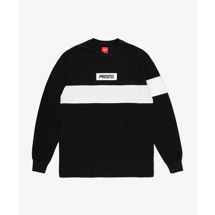 Prosto Klasyk Koszulka męska z długim rękawem  longsleeve Bogo black