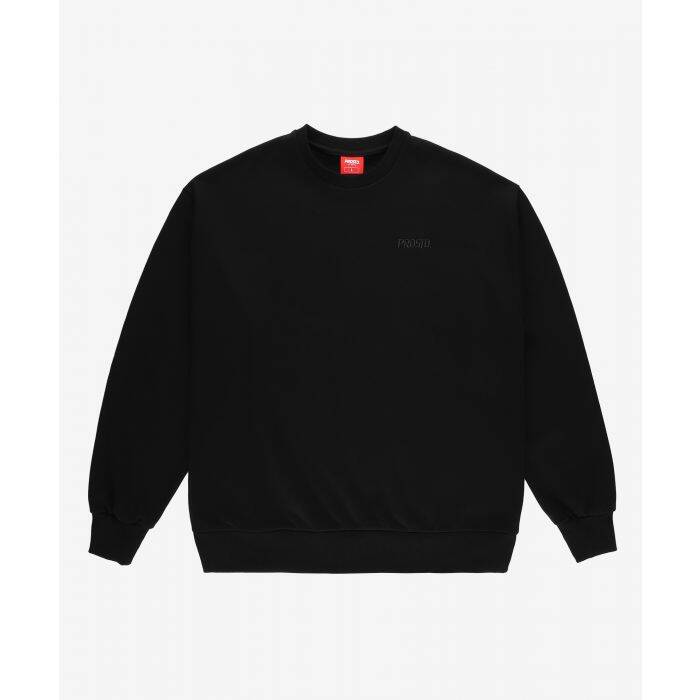 Prosto Klasyk bluza męska Crewneck Palk black