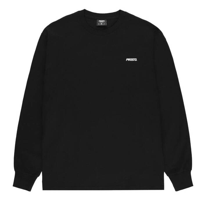 Prosto Klasyk koszulka męska z długim rękawem Longsleeve Lias black