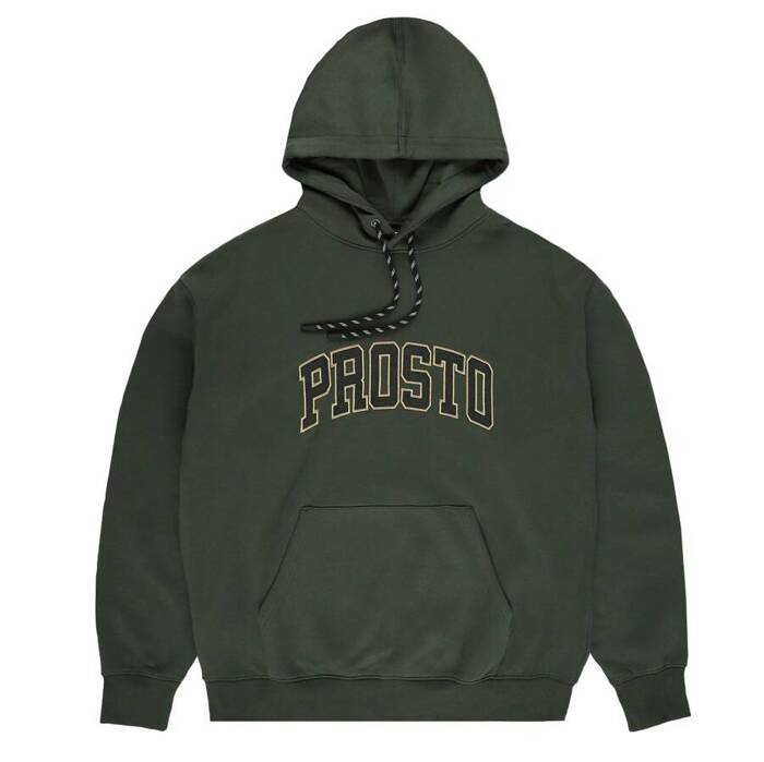 Prosto Klasyk sweatshirt Hoodie College99 dark green