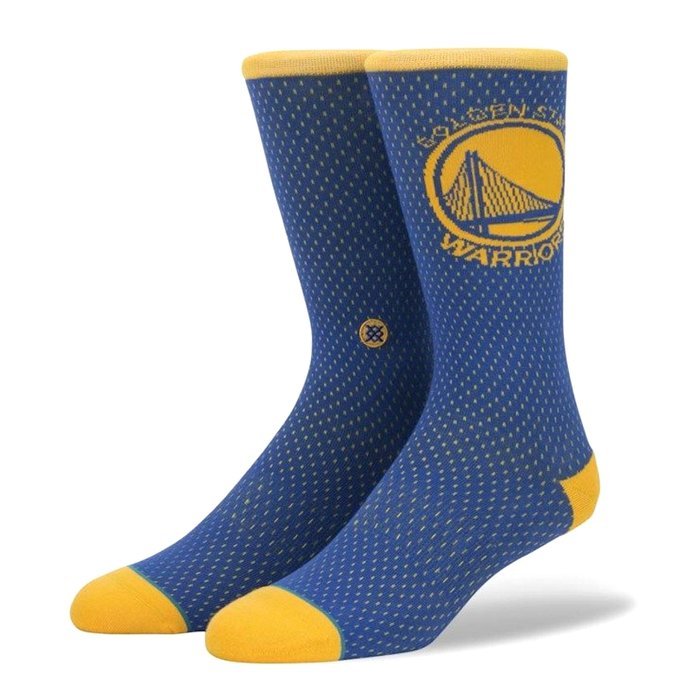 Skarpety Stance socks NBA Arena Golden State Warriors Jersey Crew royal blue