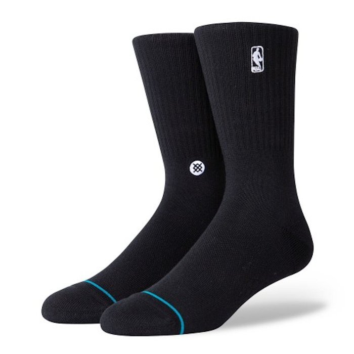 Skarpety koszykarskie Stance socks NBA Logoman ST black