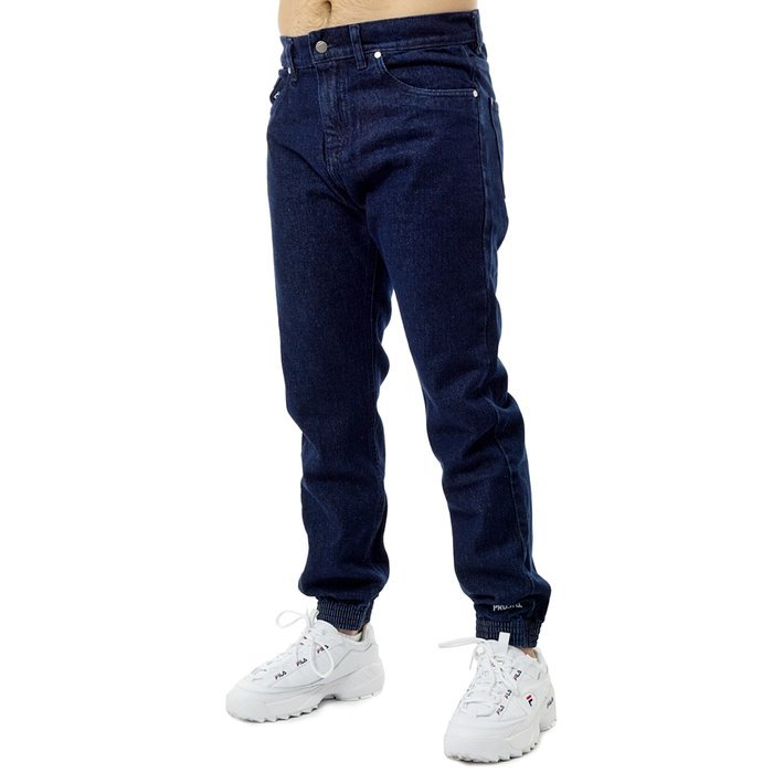 Spodnie jeansowe męskie Prosto Klasyk jogger pants Diago navy