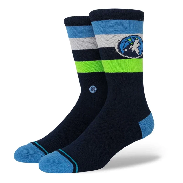 Stance skarpety koszykarskie ST Crew NBA Minnesota Timberwolves navy