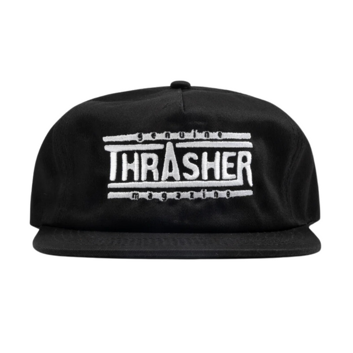 Thrasher Magazine czapka z daszkiem Snapback Genuine Logo black